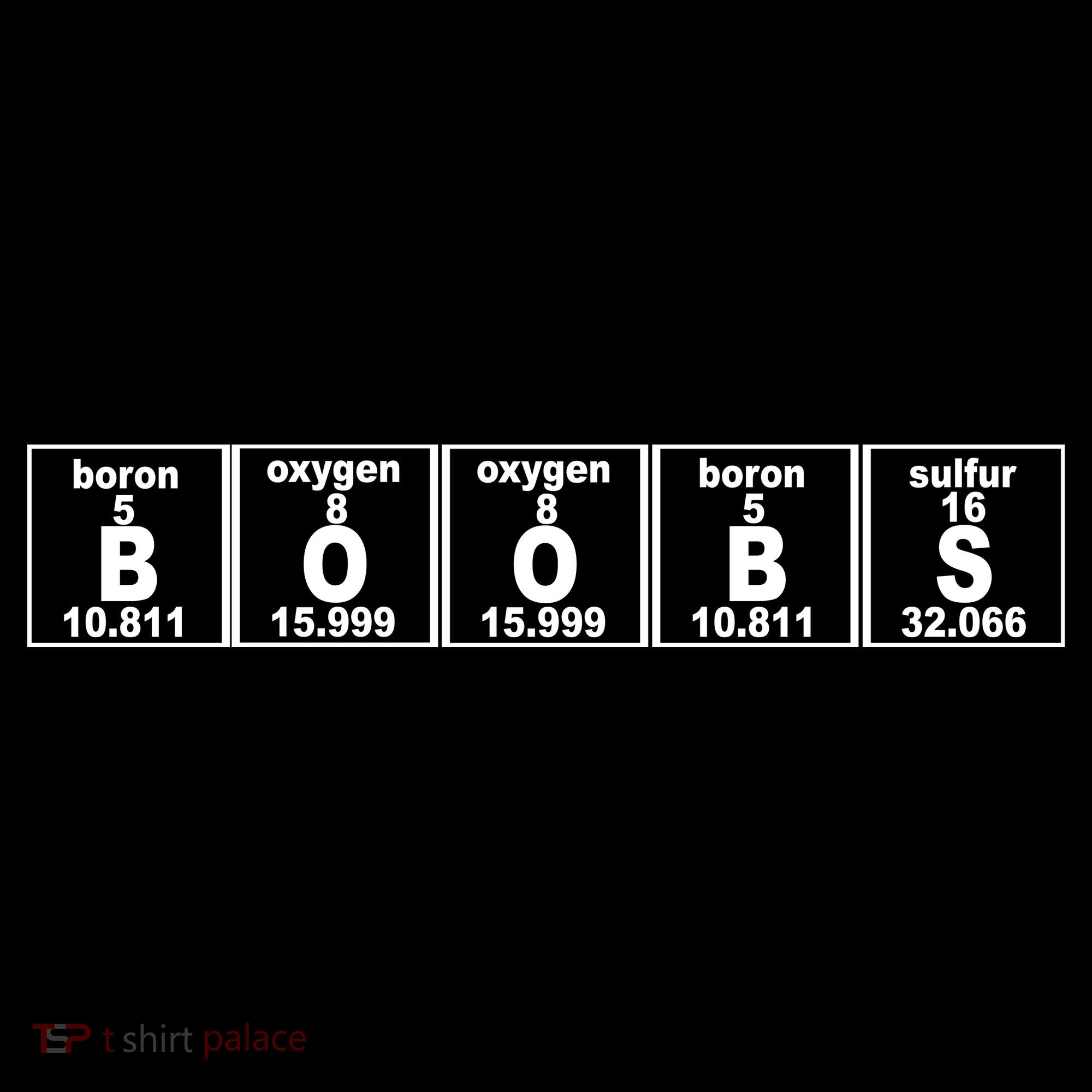 Boobs Breasts Periodic Table Backpack