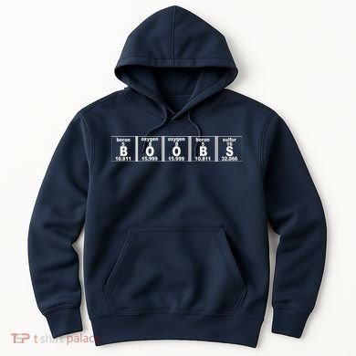 Boobs Breasts Periodic Table Hoodie