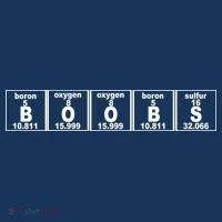 Boobs Breasts Periodic Table T-Shirt thumb 7