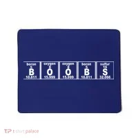 Boobs Breasts Periodic Table Mousepad thumb 0