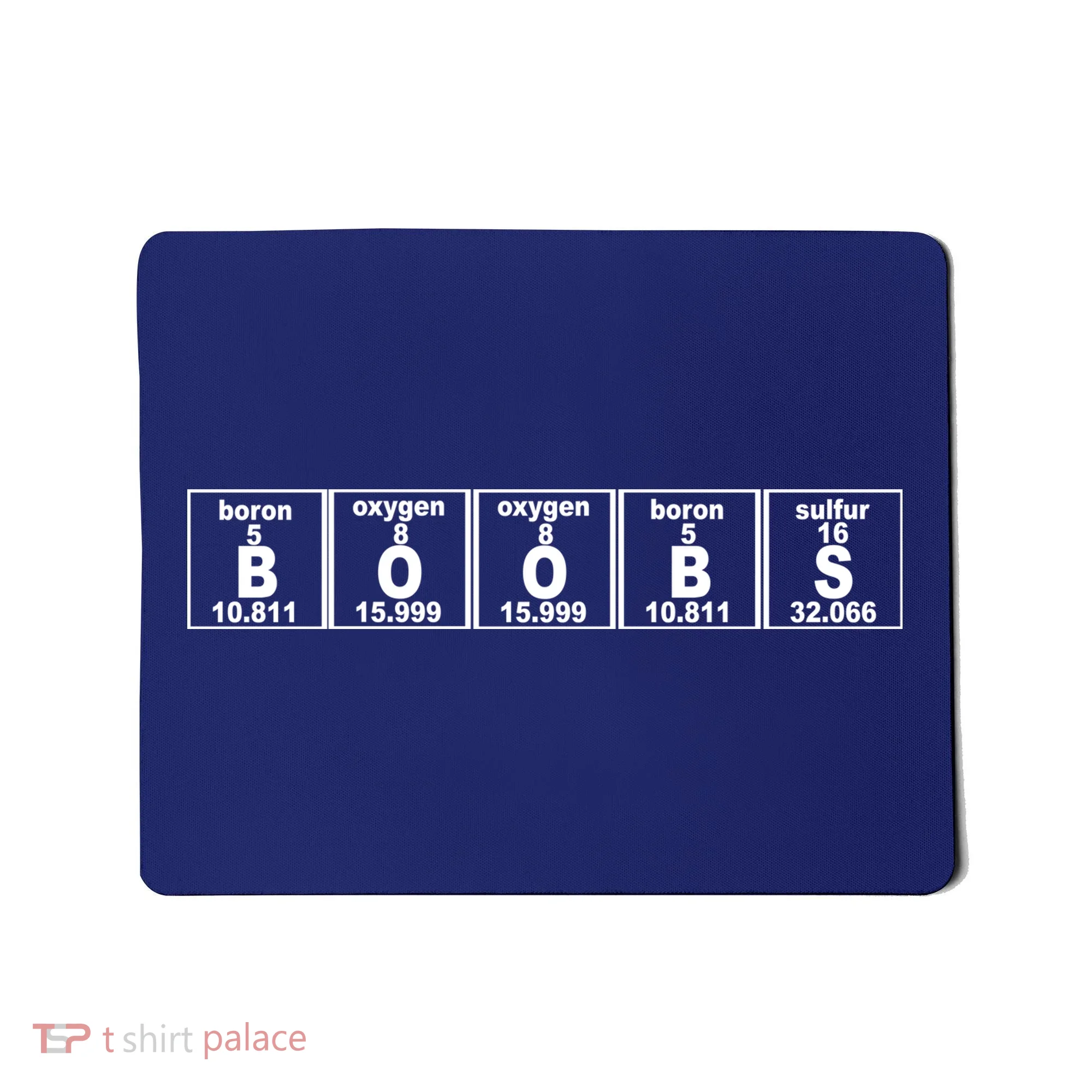 Boobs Breasts Periodic Table Mousepad
