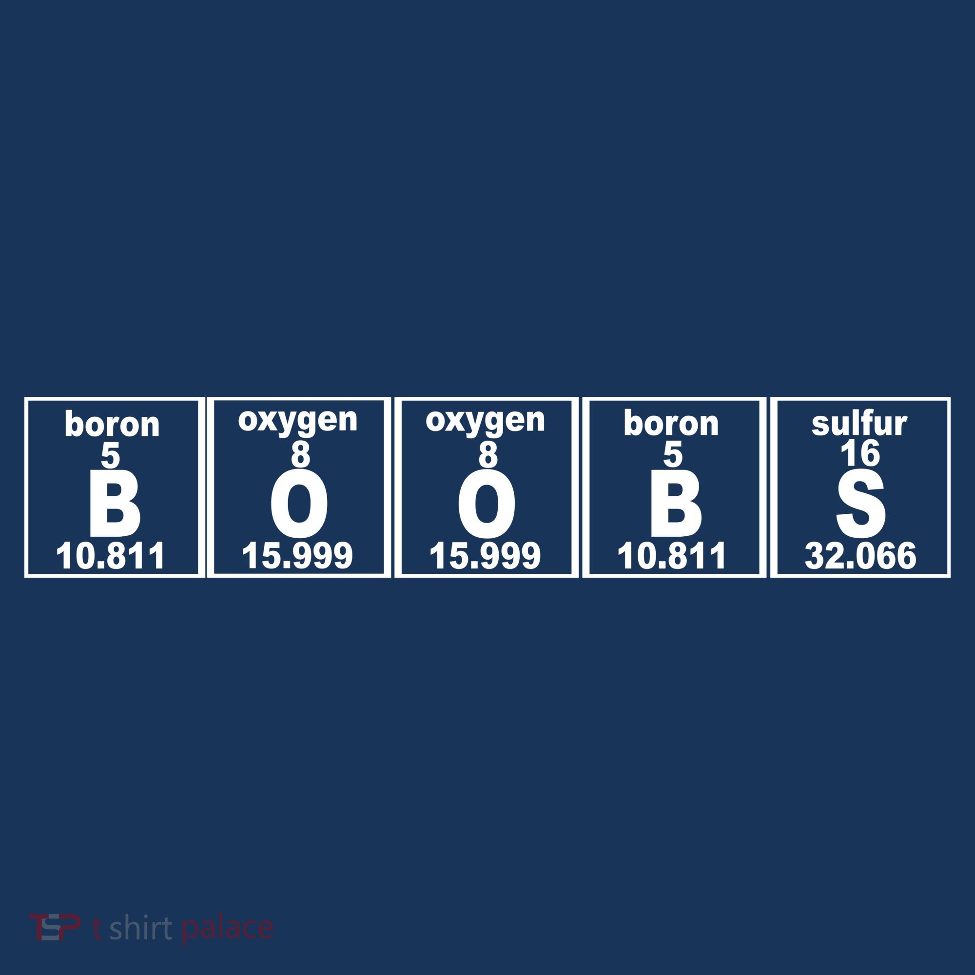 Boobs Breasts Periodic Table Kids Long Sleeve Shirt