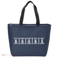 Boobs Breasts Periodic Table Tote Bag thumb 0