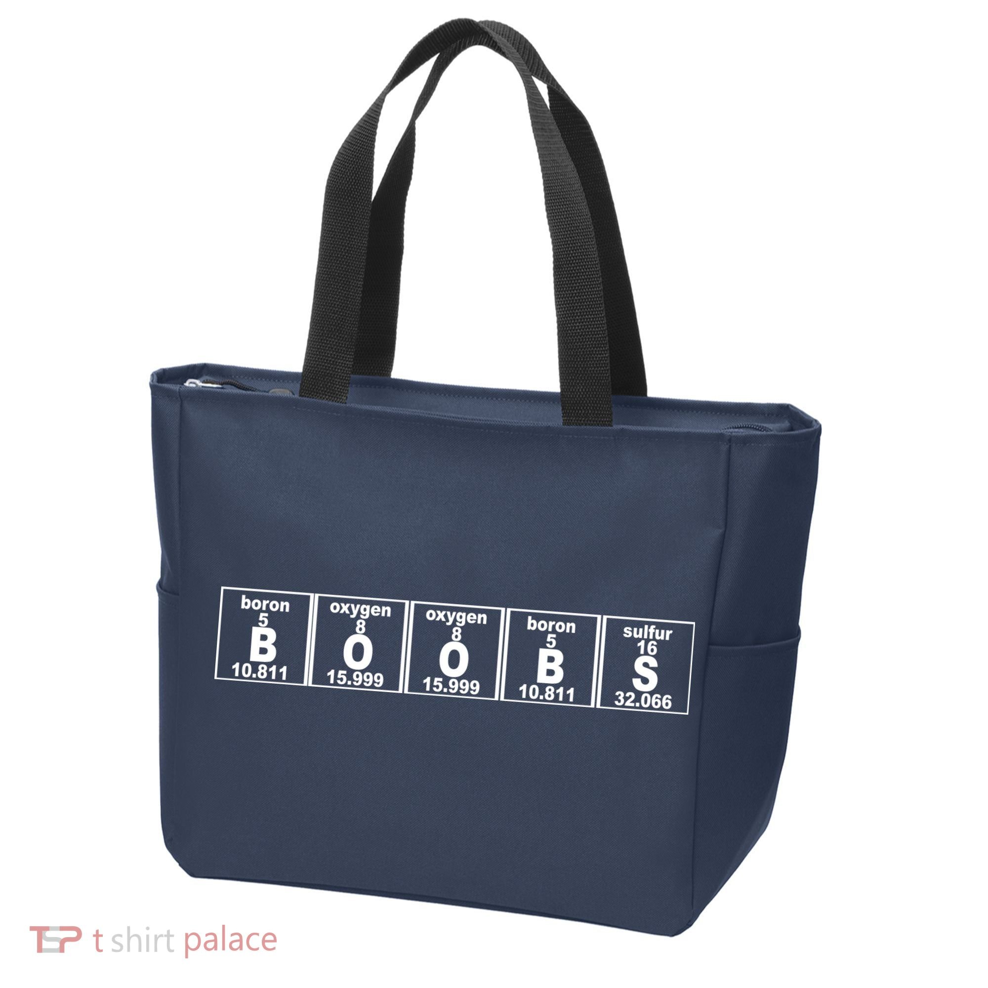 Boobs Breasts Periodic Table Tote Bag