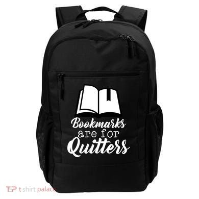 Book Lovers - Bookmarks Are For Quitters Backpack