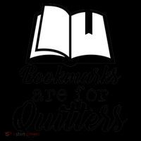 Book Lovers - Bookmarks Are For Quitters Coffee Mug thumb 5