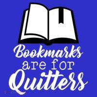 Book Lovers - Bookmarks Are For Quitters Women's Long Sleeve Shirt thumb 2