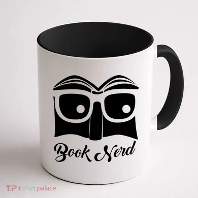 Book Nerd Coffee Mug back