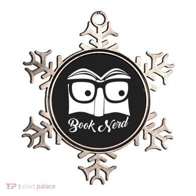 Book Nerd Ornament