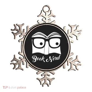 Book Nerd Ornament