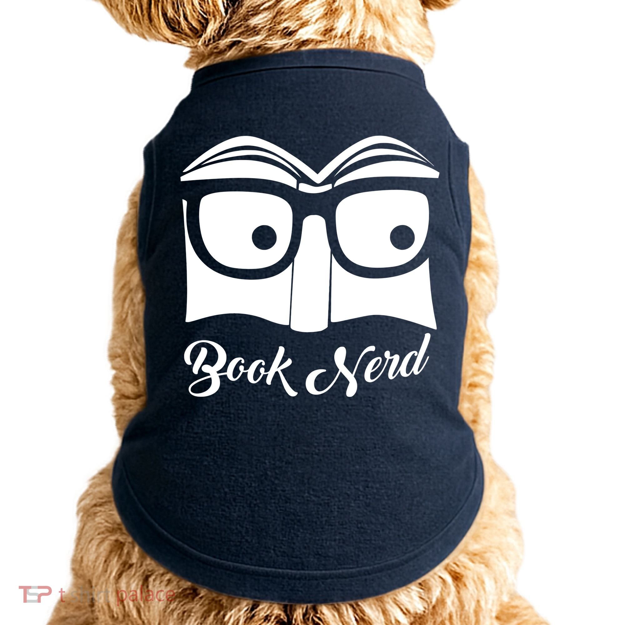 Book Nerd Doggie Tank