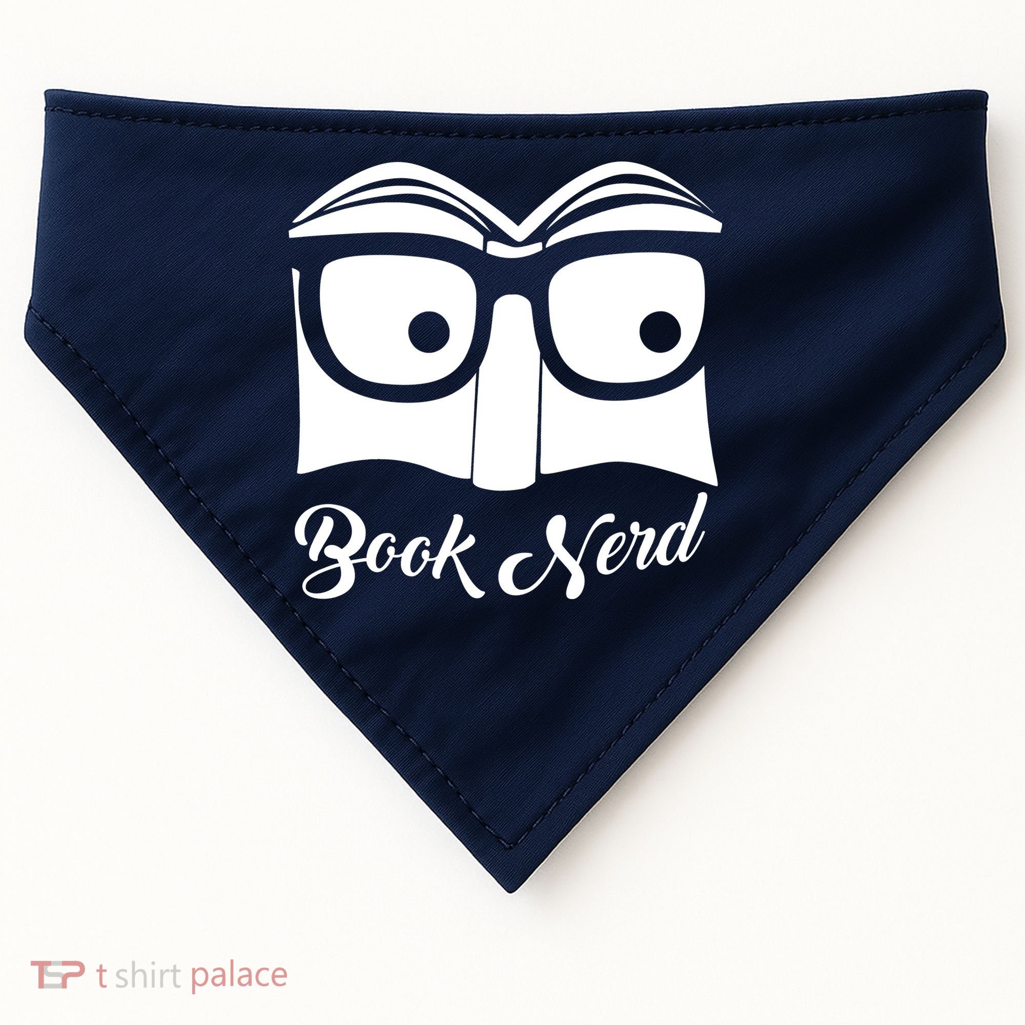 Book Nerd USA-Made Doggie Bandana
