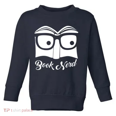 Book Nerd Toddler Sweatshirt