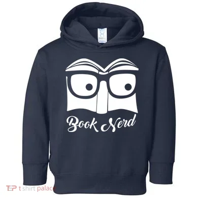Book Nerd Toddler Hoodie