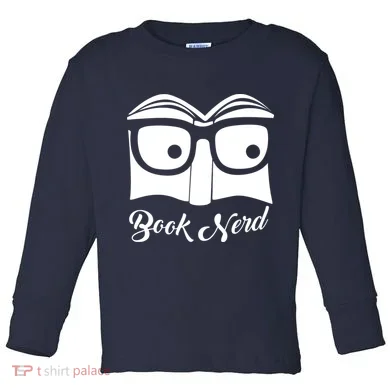 Book Nerd Toddler Long Sleeve