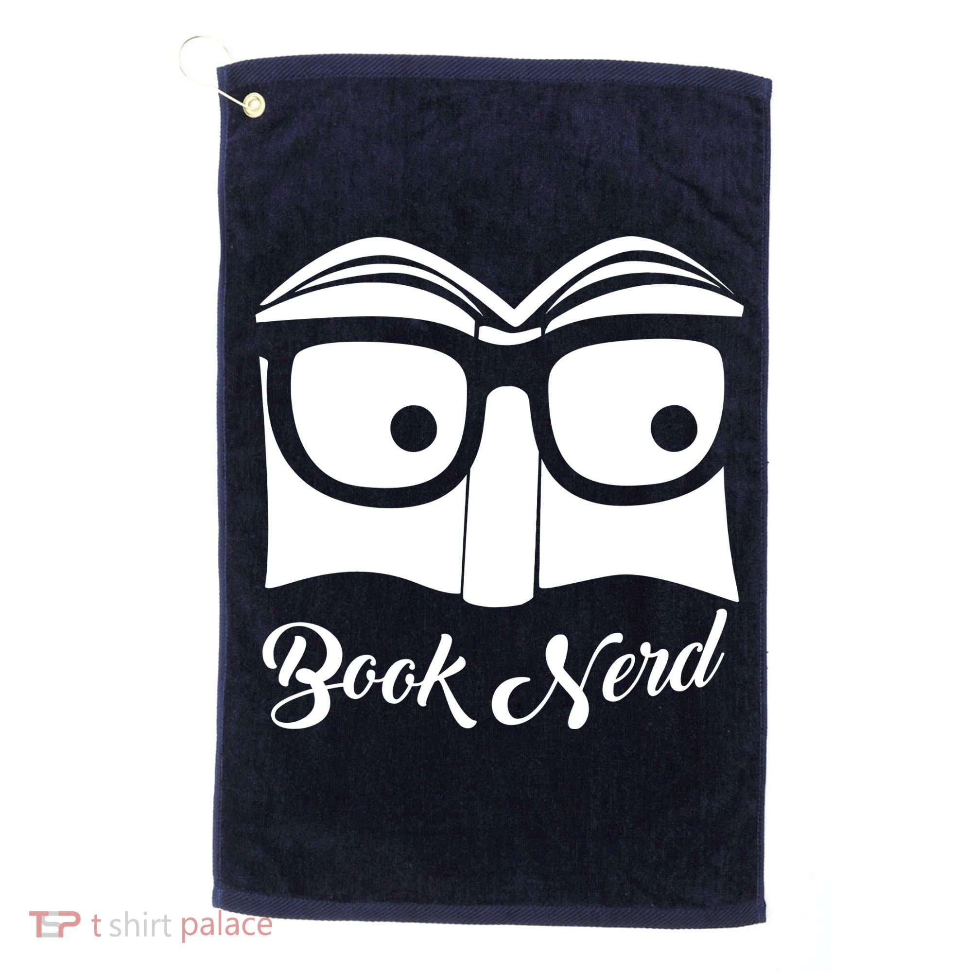 Book Nerd Golf Towel