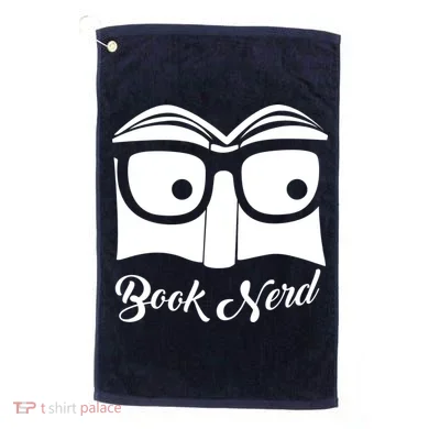 Book Nerd Golf Towel
