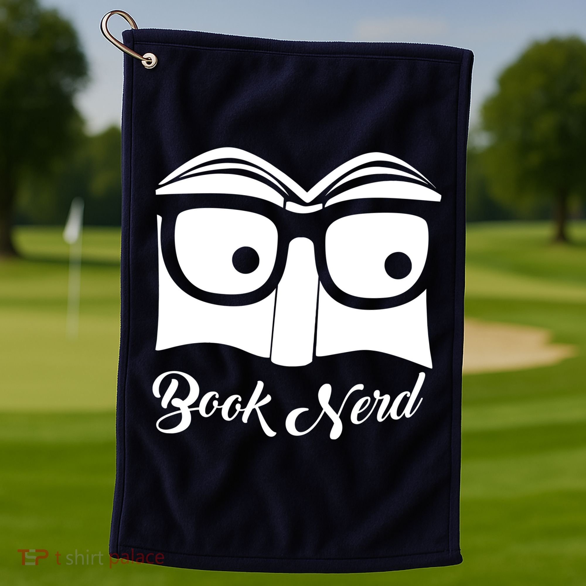 Book Nerd Golf Towel