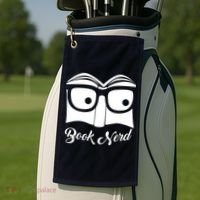 Book Nerd Golf Towel thumb 2