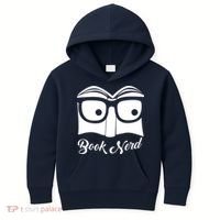 Book Nerd Kids Hoodie thumb 0