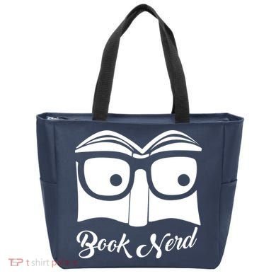 Book Nerd Tote Bag