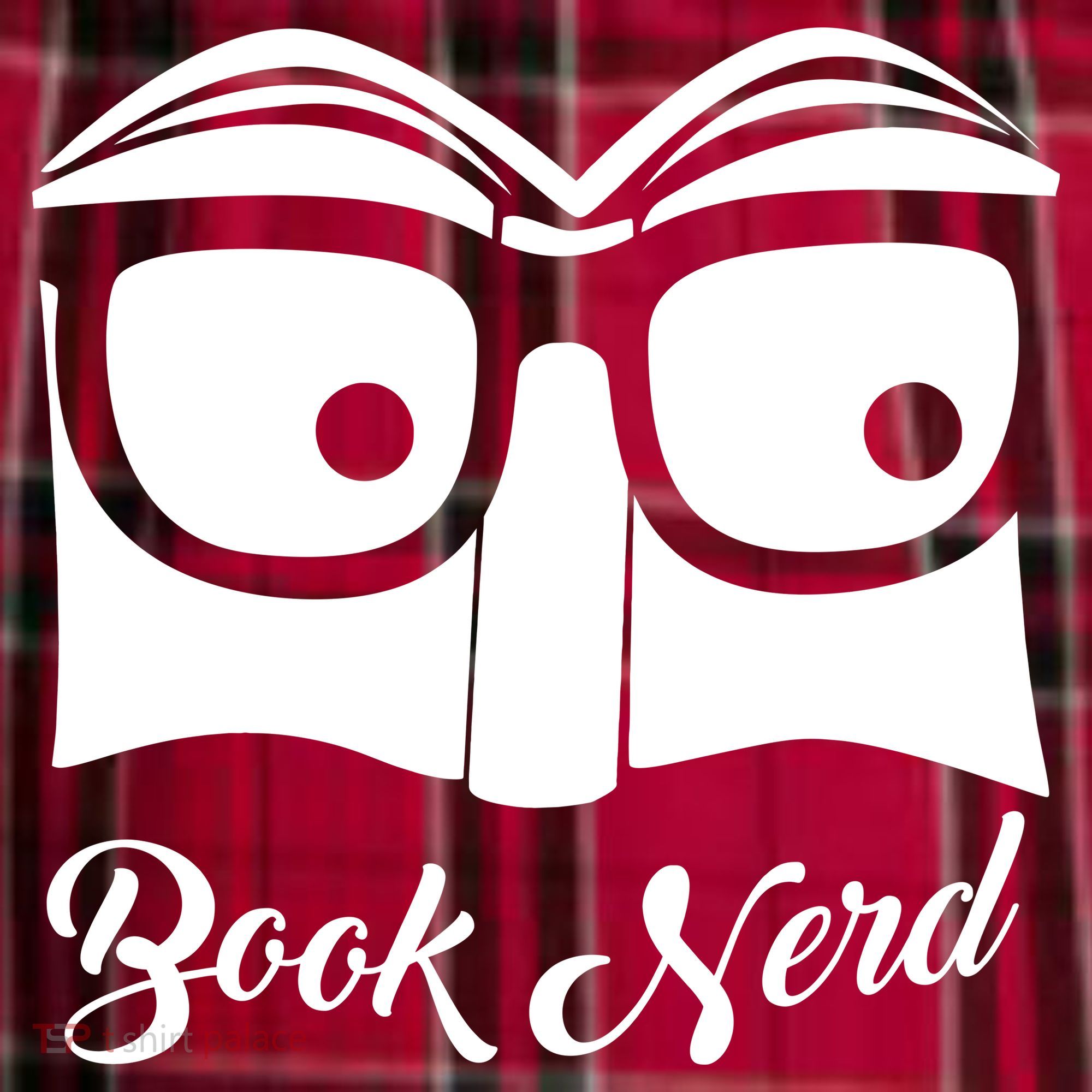 Book Nerd Women's Flannel Plaid Pajama Pants