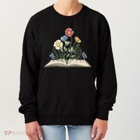 Book With Flowers Women's Sweatshirt thumb 0