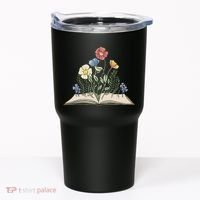 Book With Flowers Tumbler thumb 0
