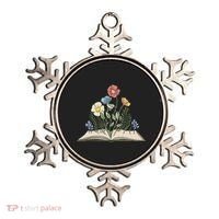 Book With Flowers Ornament thumb 0