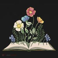 Book With Flowers Women's Tank Top thumb 5