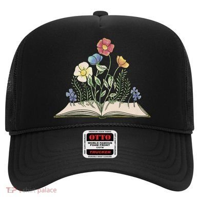 Book With Flowers Hat