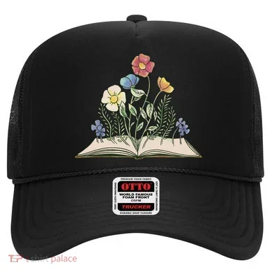 Book With Flowers Hat