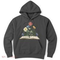 Book With Flowers Hoodie thumb 0