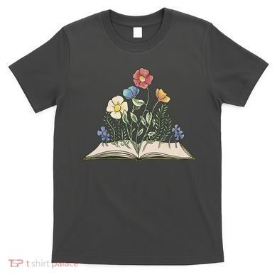 Book With Flowers T-Shirt