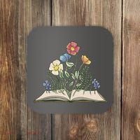 Book With Flowers Coaster thumb 0