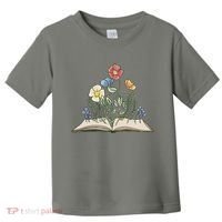 Book With Flowers Toddler T-Shirt thumb 0