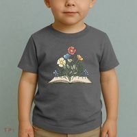 Book With Flowers Toddler T-Shirt thumb 2