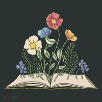 Book With Flowers Women's T-Shirt thumb 6