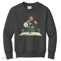Book With Flowers Kids Sweatshirt thumb 0