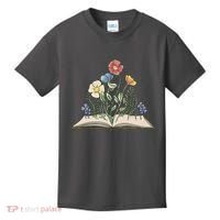 Book With Flowers Kids T-Shirt thumb 0