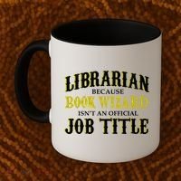Book Wizard Librarian Coffee Mug thumb 2
