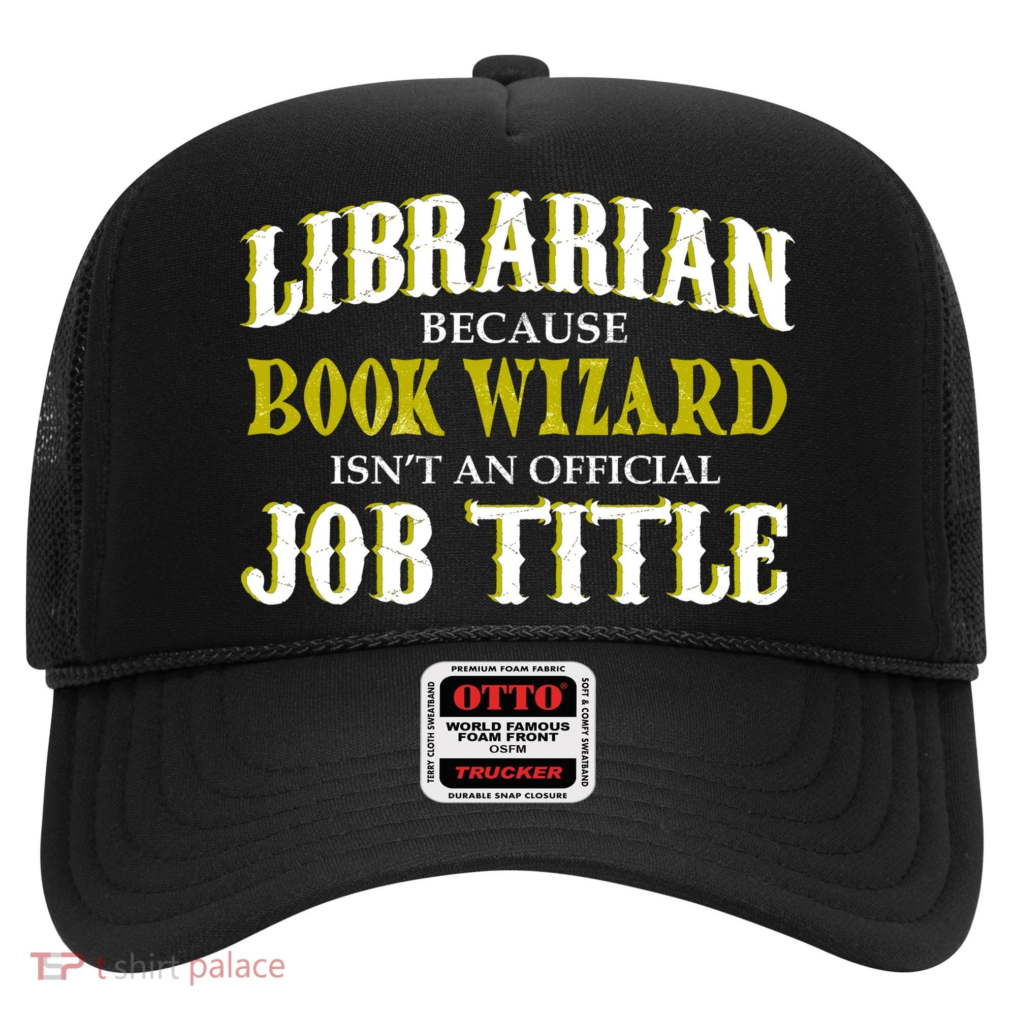 Book Wizard Librarian Hat