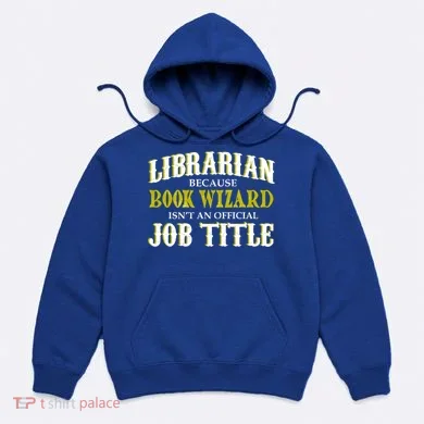 Book Wizard Librarian Hoodie