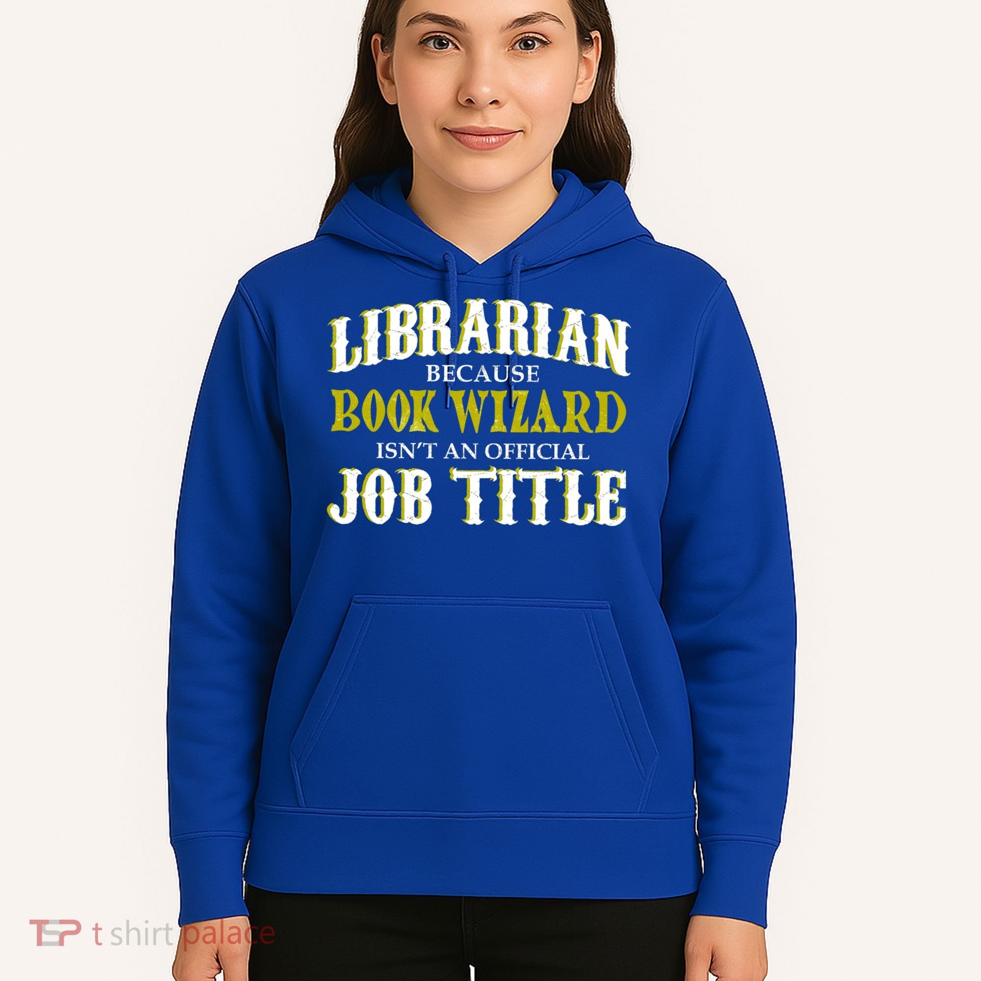 Book Wizard Librarian Hoodie