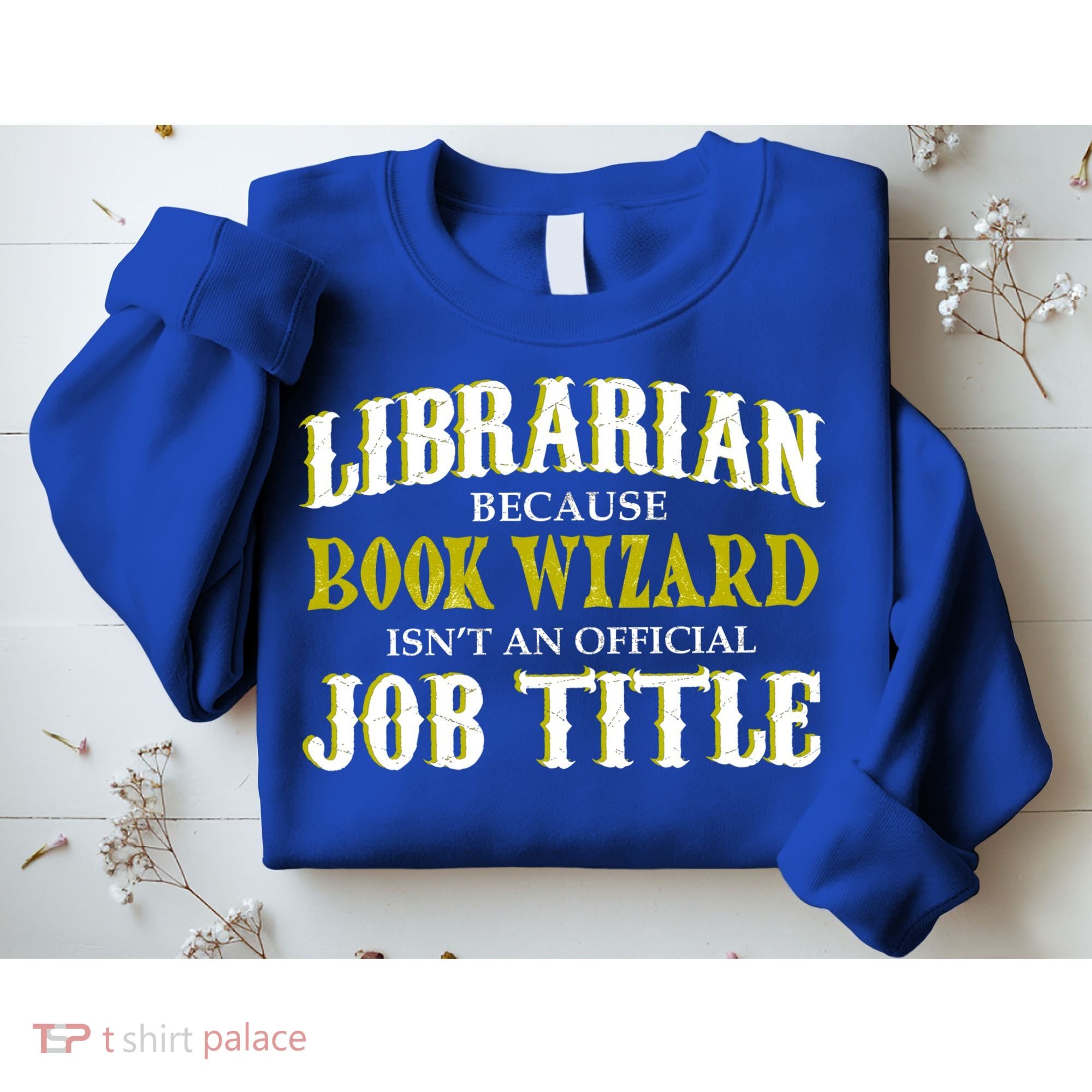 Book Wizard Librarian Sweatshirt