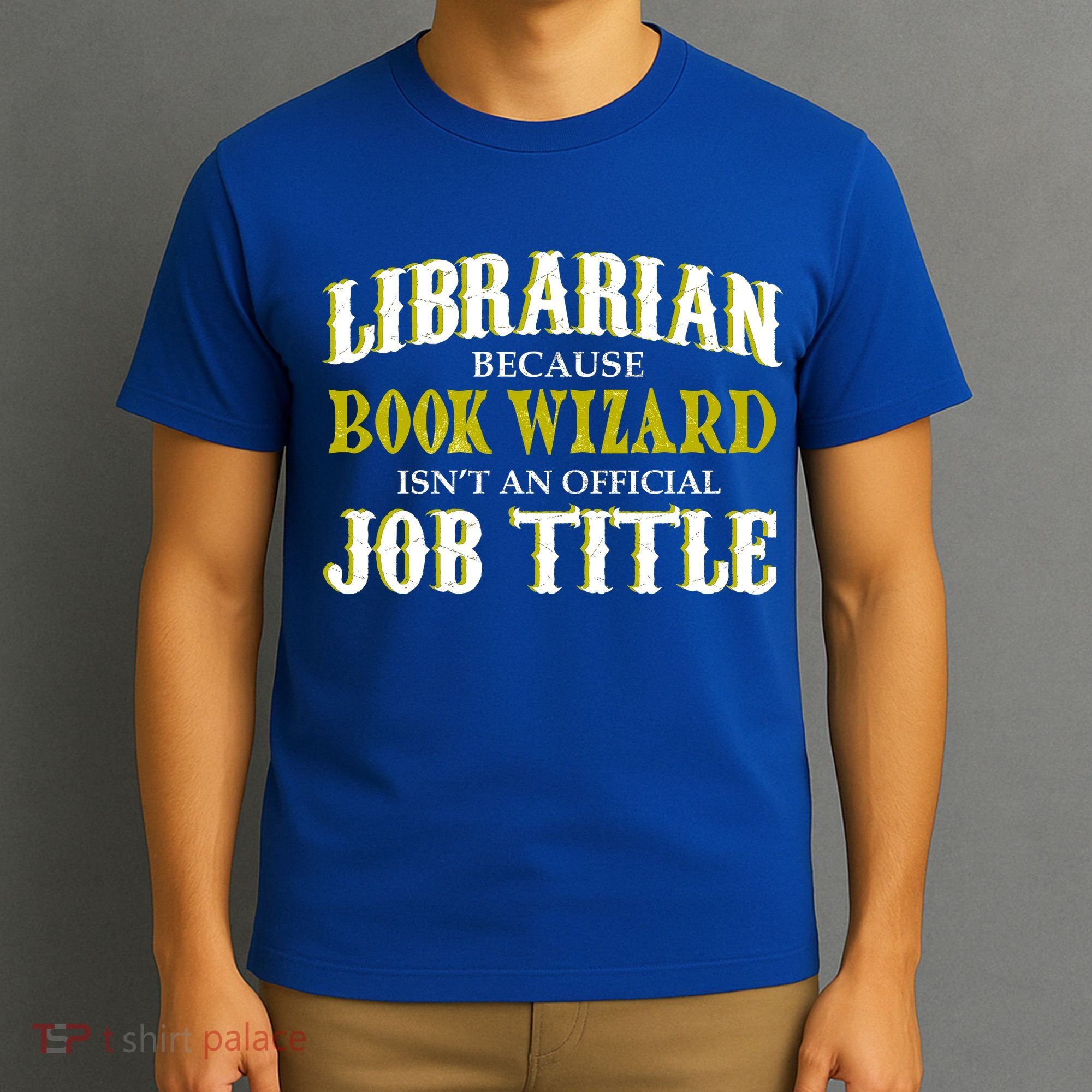 Book Wizard Librarian T-Shirt