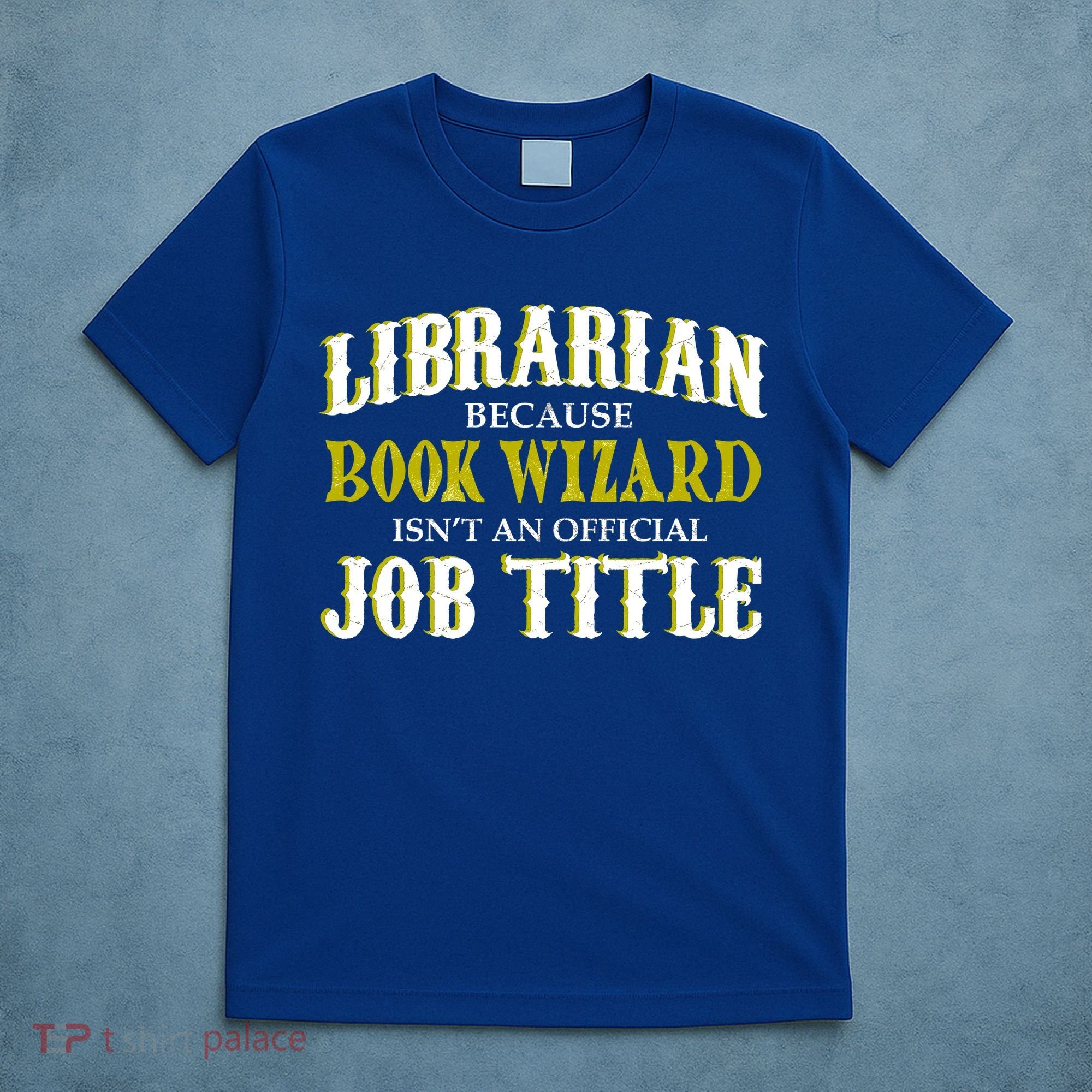Book Wizard Librarian T-Shirt