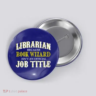 Book Wizard Librarian Button