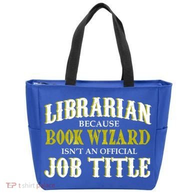 Book Wizard Librarian Tote Bag