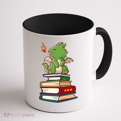 Book-Wrym Kawii Dragon Coffee Mug back